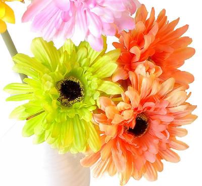 高仿真非洲菊 家居與園林的優雅點綴